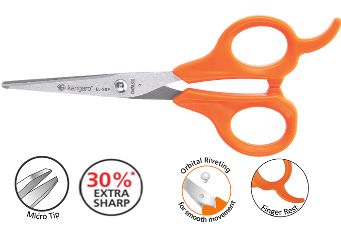 مقص كنجارو موديل EL-58F 