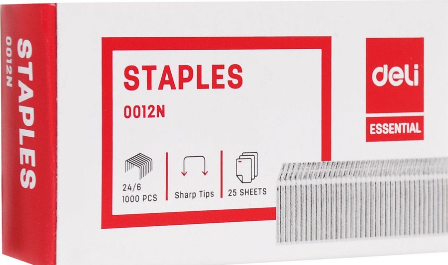 دبابيس دباسة مقاس 24/6 -E0012N ديلي DELI