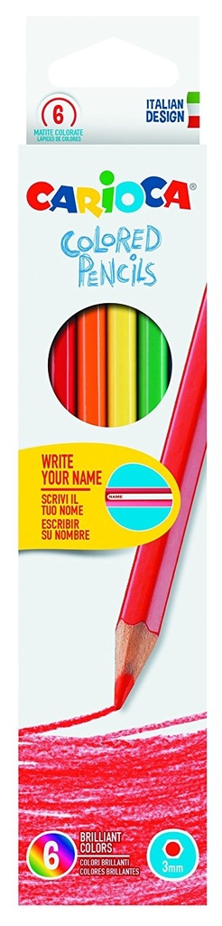 الوان خشب كاريوكا 6 لون 41256 