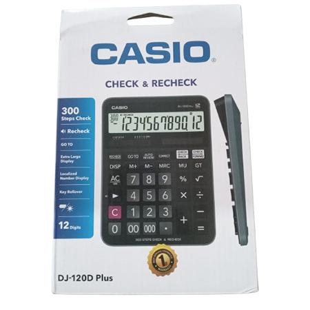 الة حاسبة كاسيو  plusDJ-120D