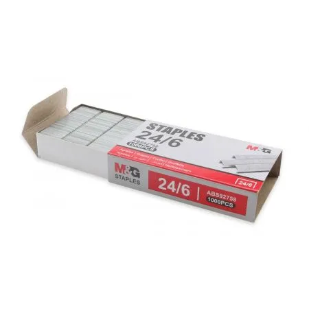 دبوس دباسة 24/6 ابيض M.G 92758