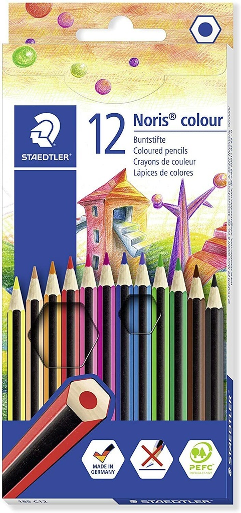 الوان خشب 12 لون  استدلر نورس 185C12
