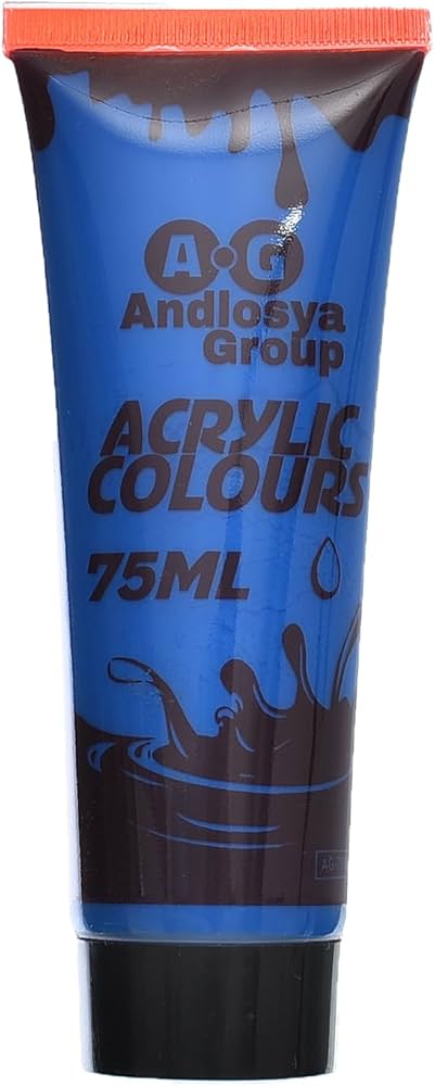 انبوبة الوان اكريلك 75 ملل موديل AG-7512A اكريليك 