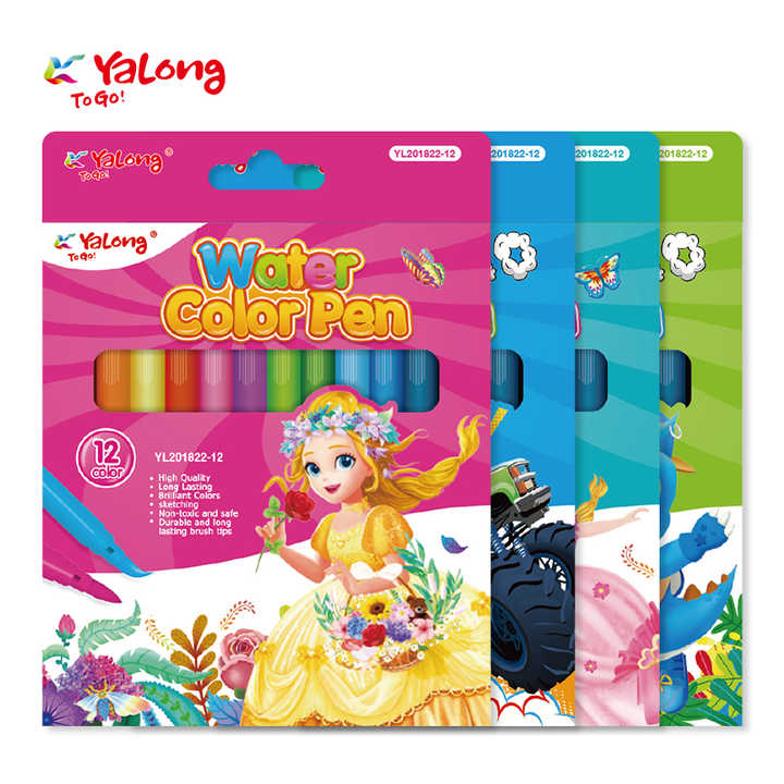 الوان فلوماستر 12 لون يالونج موديل 201822-12