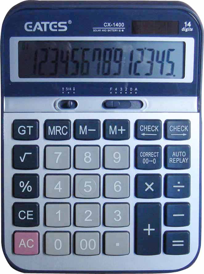 الة حاسبة 12 رقم EATES موديل CX-1400