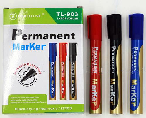 قلم ماركر ثابت مشطوف TOUCH LOVE الوان مختلفة موديل TL-903