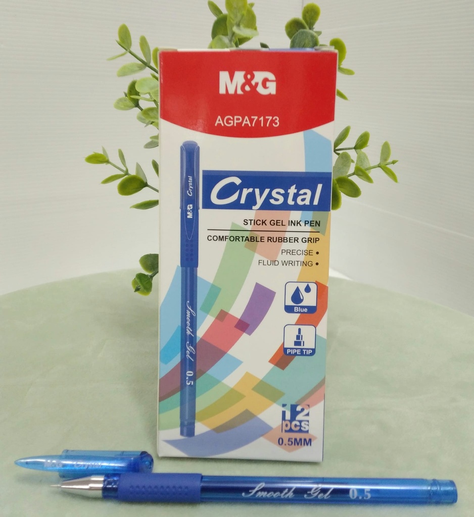 قلم جيل ازرق  M&G موديل AGPA7173