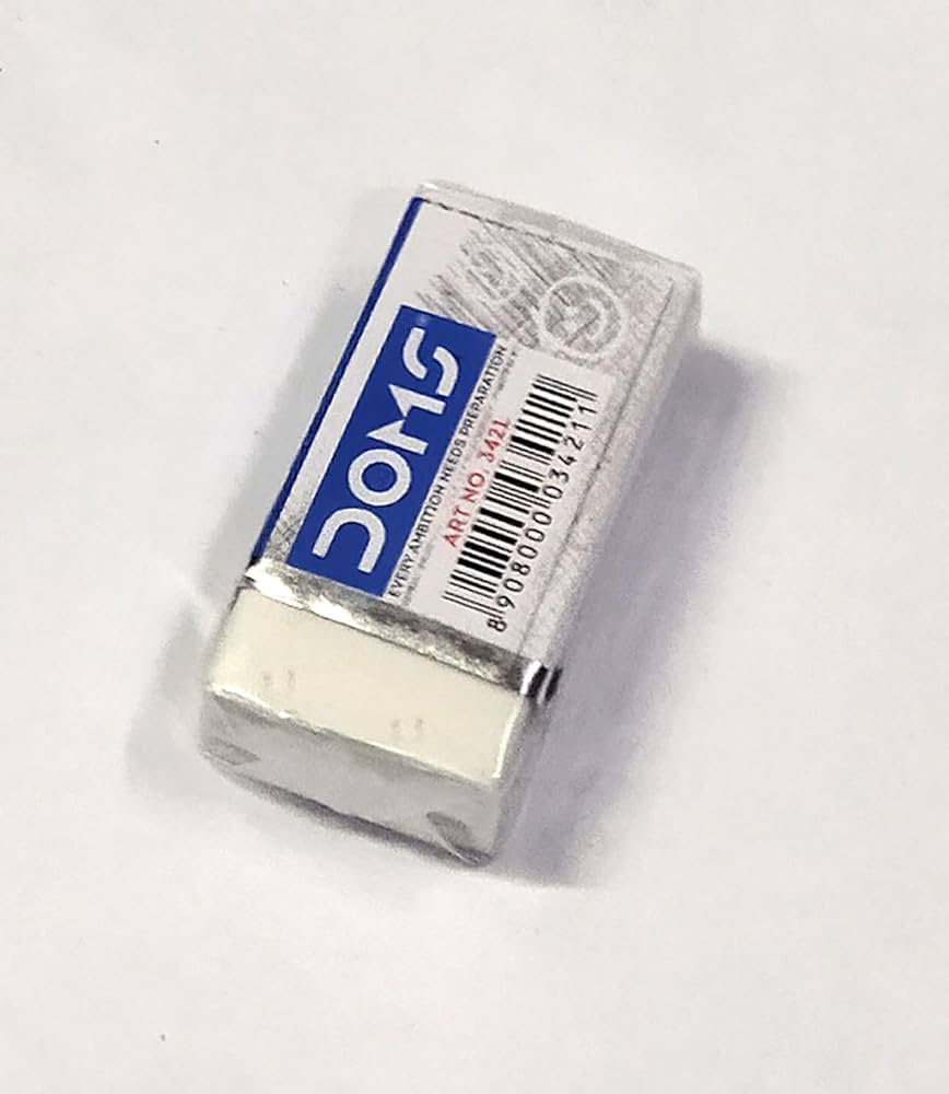 استيكة بيضاء صغيرة  DOMS موديل 3421