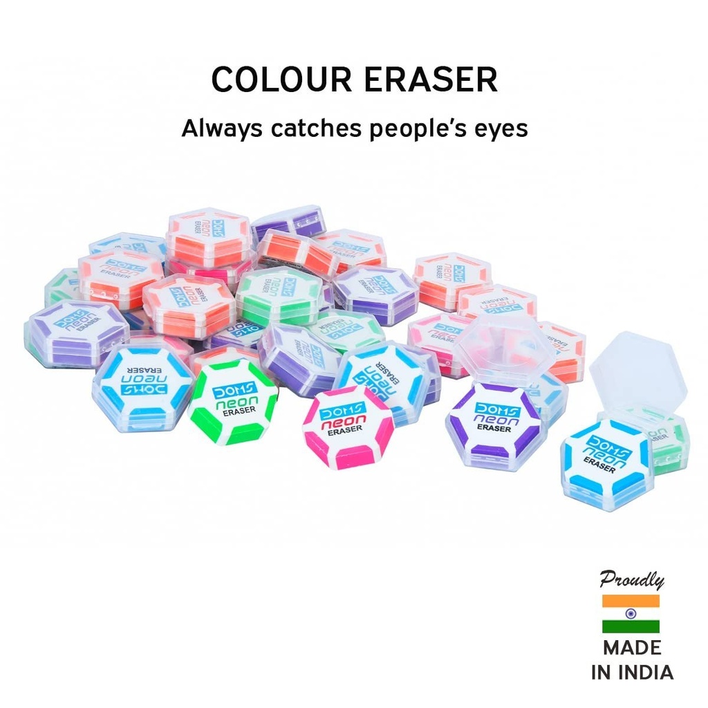 استيكة الوان شكل سداسي DOMS موديل 7170