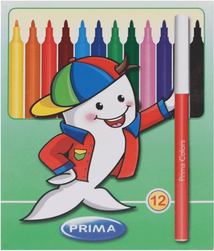 [6223003090579] الوان فلوماستر بريما 12 لون رفيع