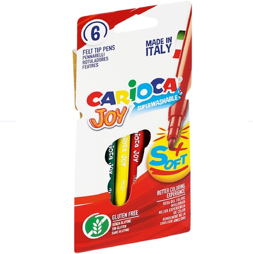 [8003511405496] الوان فلوماستر 6 لون كاريوكا 40549