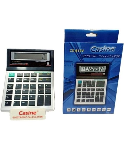 [6939107620436] الة حاسبة Casine موديل 612V