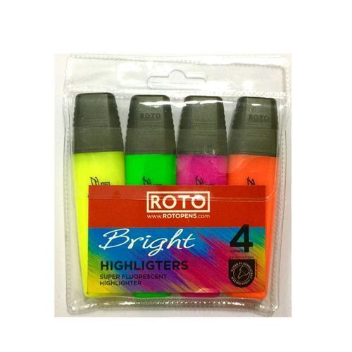 [6224007206089] طقم 4قلم هايلايتر روتو