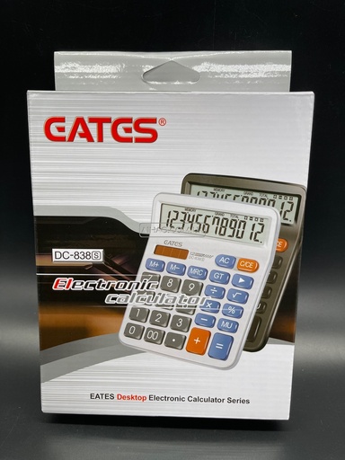 [6924035804850] الة حاسبة 12 رقم EATES موديل DC-838S